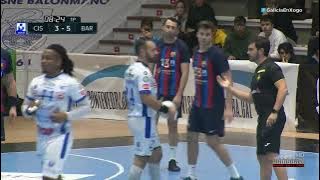 Liga ASOBAL 2022/23 - Jª 13º. Club Cisne BM. vs. Barça (F.C. Barcelona)